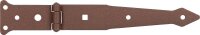 Werfgehänge DURAVIS® 202/77 x 48 mm, Material: Stahl, blau verzinkt, Oberfläche: schwarz-diamant