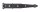 Werfgehänge DURAVIS® 202/77 x 48 mm, Material: Stahl, blau verzinkt, Oberfläche: schwarz-diamant