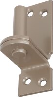 Kloben auf Platte DURAVIS® ⌀ 13 mm, DII-Haken, Material: Stahl, blau verzinkt, Oberfläche: perlbeige RAL 1035