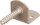 Flechtzaunhalter DURAVIS® L-Form, Material: Stahl, blau verzinkt, Oberfläche: perlbeige RAL 1035