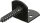 Flechtzaunhalter DURAVIS® L-Form, Material: Stahl, blau verzinkt, Oberfläche: schwarz-diamant