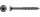 Linsensenkkopfschraube, SPAX® Edelstahl A2 BLAX®,Teilgewinde, extra kleiner Kopf  T-STAR plus 4,0 x 45 mm, VPE 100