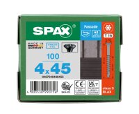 Linsensenkkopfschraube, SPAX® Edelstahl A2 BLAX®,Teilgewinde, T-STAR plus 4,5 x 60 mm, VPE 100