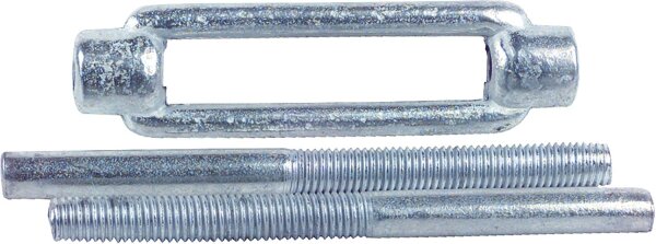 Spannschlossmutter  DIN 1480 M 10  mit 2 Anschweißenden verz. !!! EINZELN !!!