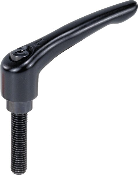 Klemmhebel Kipp mit Außengewinde M 12 x 60