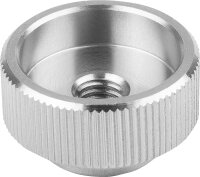 Rändelmutter Kipp DIN 6303 Innengewinde M 8 Niro