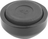 Teller für Gelenkfüße Kipp DRM40 Form B Zinkdruckguss/ Anti-Slip