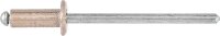 Blindniete Kupfer/Stahl Flachrundkopf Ø 4x10 mm,...