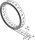 Lochband Stahl verzinkt Breite 12 mm / Rolle a 10 m