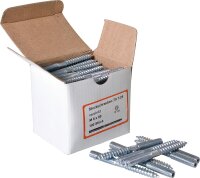 Vorteilspaket Stockschrauben M8 x 60-120 mm, 400 Stück + Gratis Fischer Universaldübel UX, 50 Stück