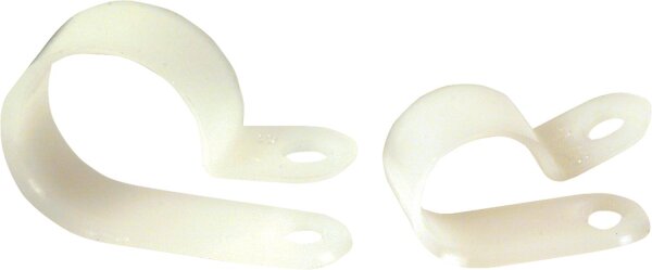 Klemmschelle aus Kunststoff 19,0 mm VPE = 100 Stück