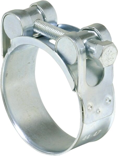 Gelenkbolzenschellen Edelstahl V4a - W5 Bandbreite 18 mm/ø 23-25 mm