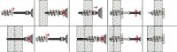 Gipskartondübel GK für Spanplattenschraube Dm 4 - 5 mm VPE 100 Stück