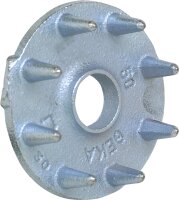 Holzverbinder einseitig ø 65 mm, galv. verzinkt