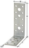 Winkelverbinder 40314 140x92x3x40mm