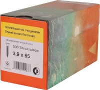 Schnellbauschrauben mit Feingewinde (Trompetenkopf H) 3,9...