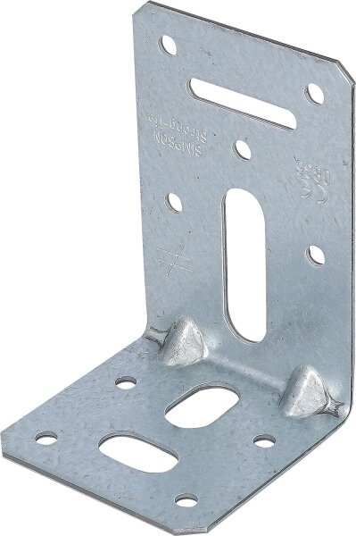 Winkelverbinder 6090 90 x 60 x 2,5 x 60 mm feuerverzinkt (tzn)