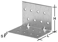 Winkelverbinder 90265 67 x 67 x 2,0 x 90 mm feuerverzinkt...