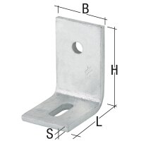 Betonwinkel P150x75x8x60d14 150 x 75 x 8 x 60 mm...