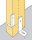 Betonwinkel P150x75x8x60d14 150 x 75 x 8 x 60 mm feuerverzinkt (tzn)