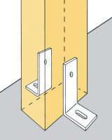 Betonwinkel S100x50x8x50d14 100 x 50 x 8 x 50 mm feuerverzinkt (tzn)