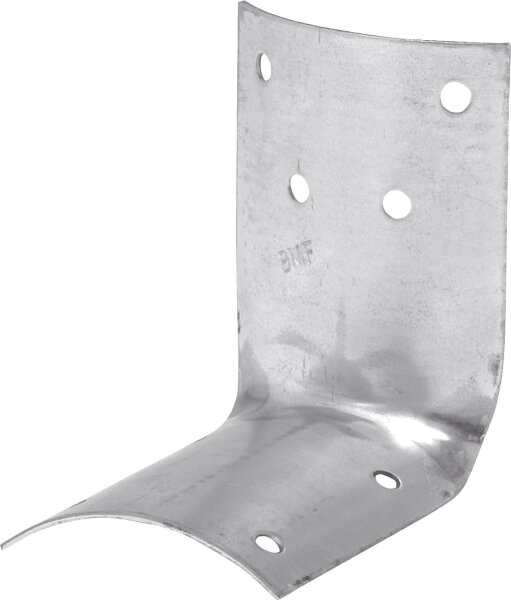 Rundholzverbinder Typ 80 123 x 123 x 1,5 x 74 mm feuerverzinkt (tzn)