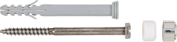 WC- und Sanitärbefestigung S 8 RD 80 WCR