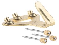 Floreat-Haken mit Stiften vermessingt d=4 VPE =2 Stück