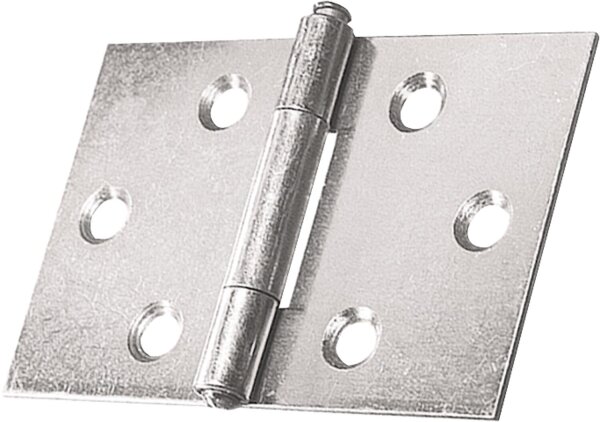 Scharniere breit m. Schrauben verzinkt  L=40mm VPE 2 Stück