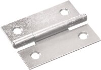 Scharniere halbbreit m.Schr. verzinkt  L=30mm VPE 2...