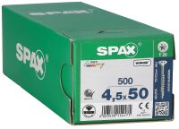 Senkkopfschraube SPAX® WIROX® Teilgewinde T - STAR Plus ø 4,5 x 70 mm, VPE 500 Stück