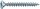 Senkkopfschraube SPAX® WIROX® Vollgewinde Kreuzschlitz ø 5,0 x 25 mm, VPE 1000 Stück