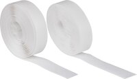 Set Klettband selbstklebend 25 mm weiß