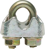 Seilklemme verzinkt, 6,5 mm, DIN 1142