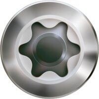 Linsenkopfschraube Edelstahl A2 Teilgewinde T-Star Plus...