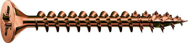 Senkkopfschraube Brüniert C1A Vollgewinde, Kreuzschlitz Ø4,0x30mm, VPE 1000 Stück