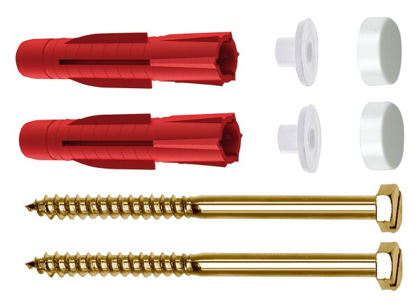 Stand-WC-Befestigung Toilet Plus weiß 6,0x85mm