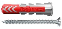 Dübel DUOPOWER 6x30 S Set mit Schraube VPE 50