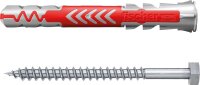 Dübel DUOPOWER 10x50 SHS Set mit Schraube VPE 25