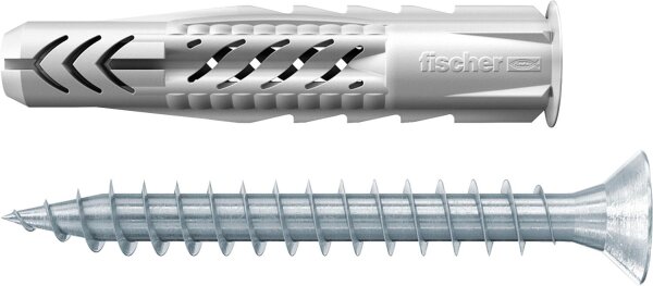 Universaldübel UX 8x50 R S Set mit Schaube VPE 25