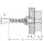 Universaldübel UX 6x35 R S Set mit Schaube VPE 25