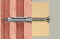 Dübel SX Plus 8x40 S/20 Set mit Schaube VPE 50