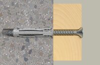 Dübel SX Plus 8x40 S/20 Set mit Schaube VPE 50