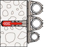 Verschlussclip SCN 20 Kunststoff VPE 100