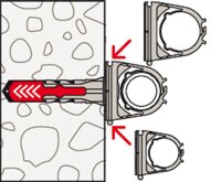 Verschlussclip SCN 20 Kunststoff VPE 100