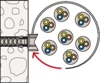 Befestigungsbinder FF 16-63 Kunststoff VPE 40