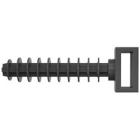 Kabelbinderdübel FCTP- B Kunststoff braun VPE 100