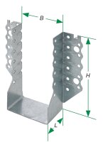 Balkenschuh Kurz 80x150x1,5