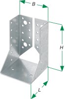 Balkenschuh Kombi Innen 60x160x2,0