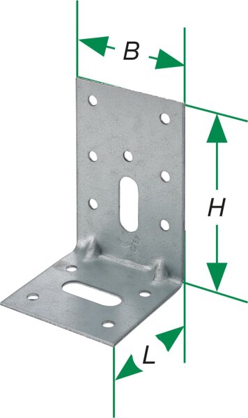 Montagewinkel LLG 10,5x28 90x60x60x2,5